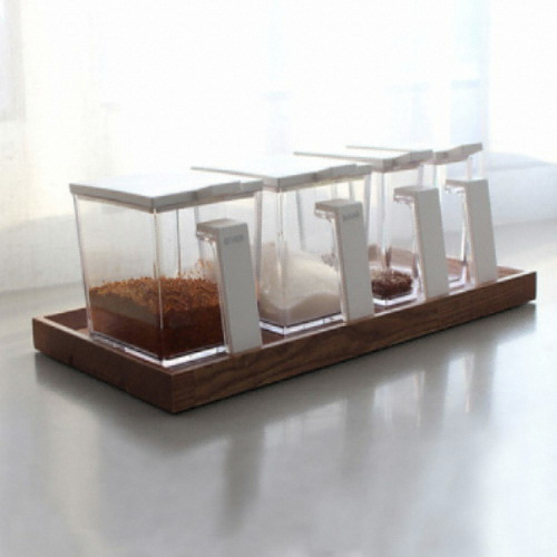 ACACIA ㅤ마가렛 양념통 4P세트_이미지