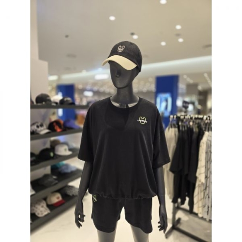 하이드어웨이 라이프워크 실루엣 라독 반팔 여성 티셔츠 242TS841 아울렛 3948014 Free 블랙