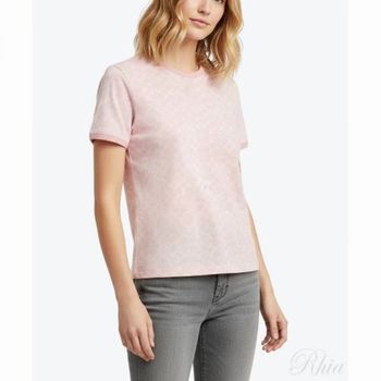 코치 시그니처 링어 티셔츠 상의 인 오가닉 코튼 CCB98 VQ4 153461466