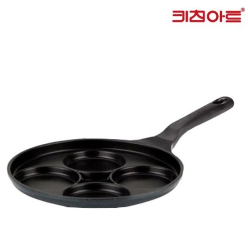 키친아트 하우스쿡 IH인덕션 에그 멀티 4구팬 (26cm)_이미지