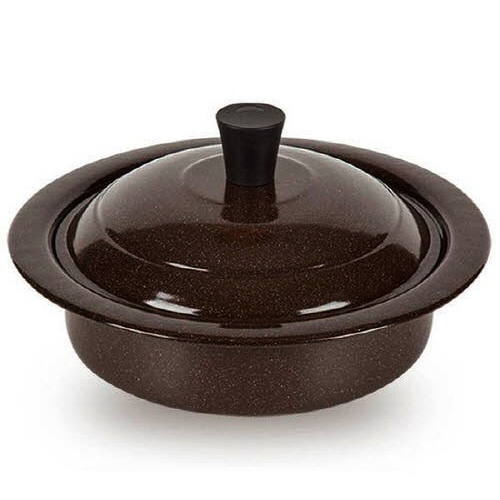제너 황토도자기코팅 무쇠솥 (22cm)_이미지