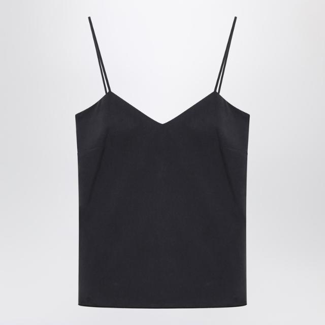  막스마라 Blue silk tank top MXMUNGHIAVI/XM MAXM-010 102-38 Blue 포함