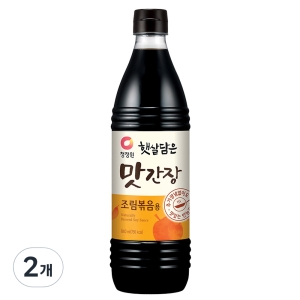 청정원 햇살담은 맛간장 조림볶음용 840ml 2개