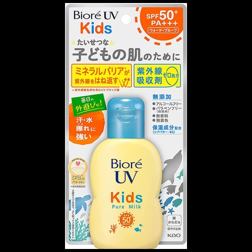  비오레 UV 키즈 퓨어 밀크 선크림 70ml [1개]