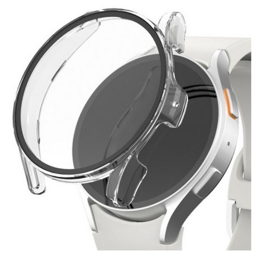 신지모루 갤럭시워치6 9H 풀커버 일체형 SF코팅 케이스 (40mm)_이미지