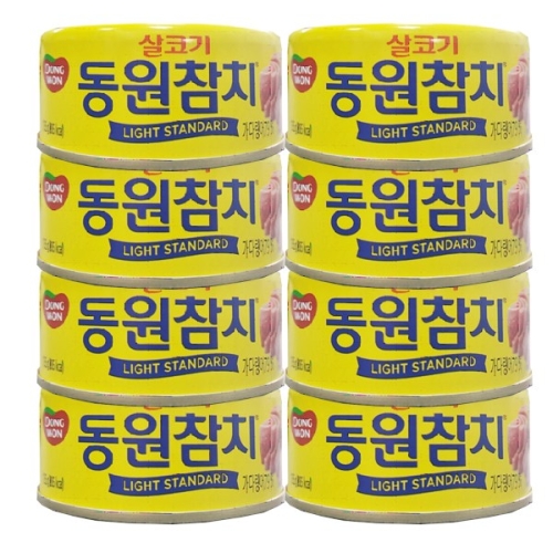 동원F&B 라이트 스탠다드 참치 135g (8개)_이미지