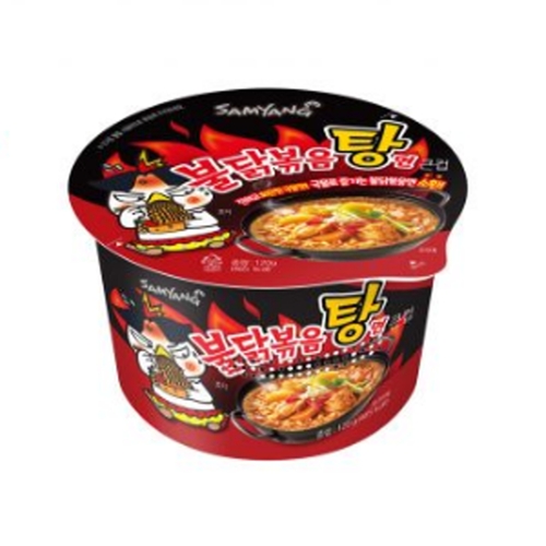 삼양식품 불닭볶음탕면 큰컵 120g이미지입니다. 누르면 해당 게시물로 새창이동합니다.