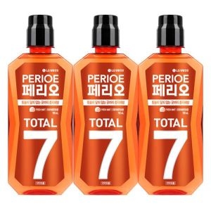 페리오 토탈7 가글 후레쉬 760ml (3개)_이미지