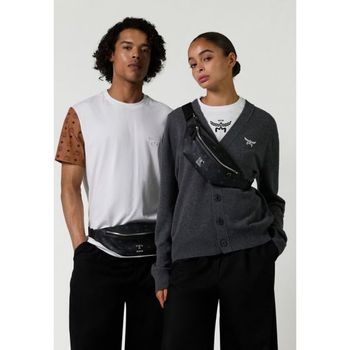 MCM FURSTEN VISETOS BELT BAG SMALL UNISEX Bum bag black 7506120_이미지