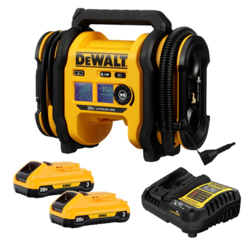 디월트 타이어 공기주입기 DCC020 (3.0Ah, 배터리 2개)_이미지