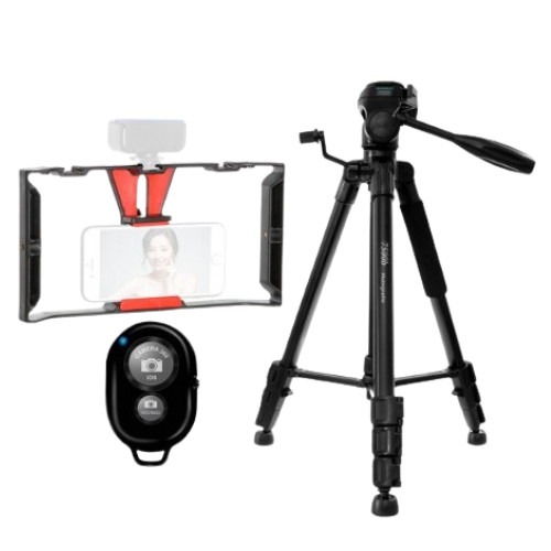 마인그라피 SYC 7500B 삼각대 + 사각브라켓 + 리모컨_이미지