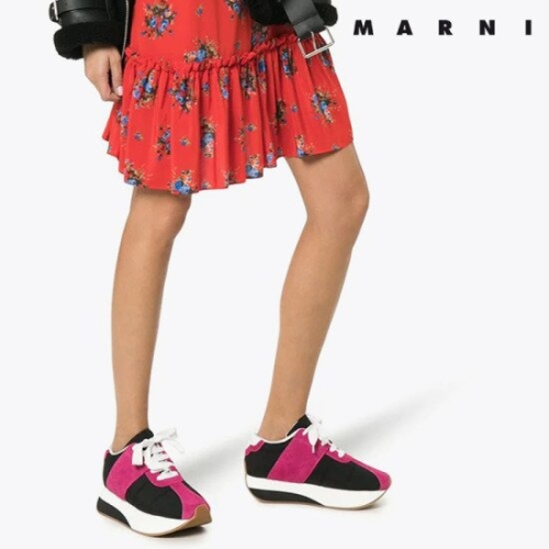  마르니 플랫폼 스니커즈_SNZW000704P2015