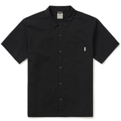 스노우피크 냉감 루트 반팔 셔츠 S25MMRSH62BK_이미지