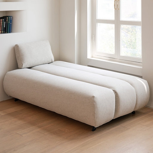 라자가구 루나 접이식 패브릭 소파베드 3인용_이미지