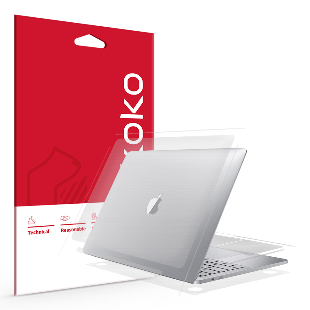 스코코 애플 2024 맥북프로14 M3 전신 3종 무광 외부보호필름