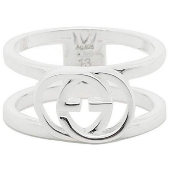 구찌 인터로킹 G 모티브 와이드 오픈 반지_295716 J8400 8106_이미지