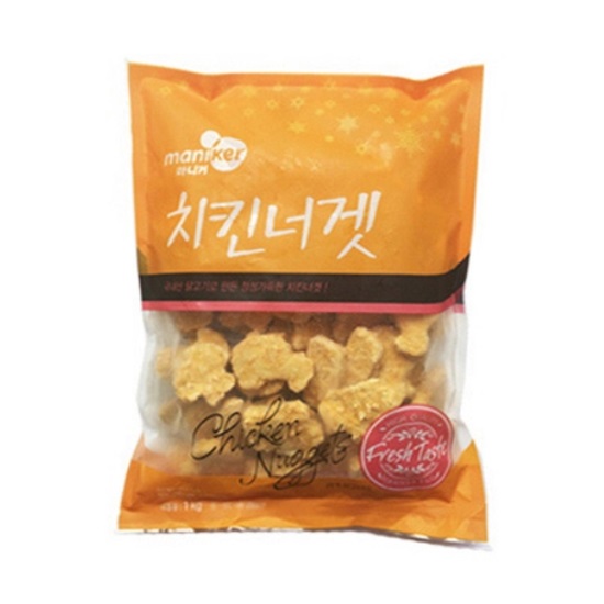마니커 치킨너겟 1kg (2개)_이미지