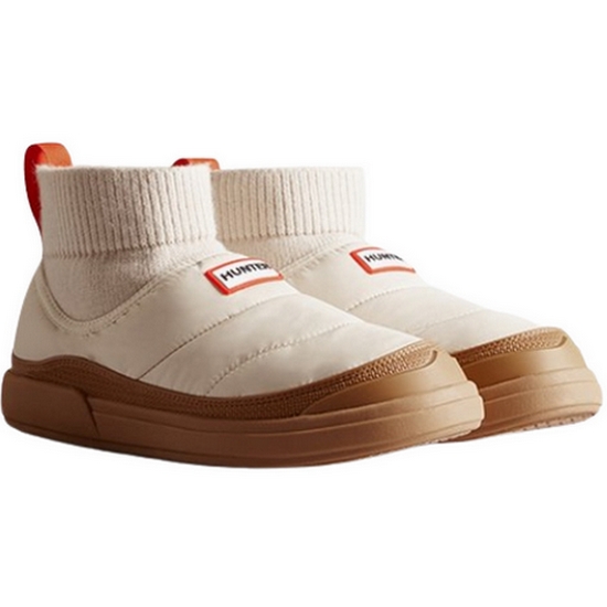 헌터 인 아웃 니트 패딩 커프 슬립온 부츠 WFS2265REN (WWG, 화이트)