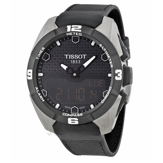 T TOUCH EXPERT SOLAR 가죽시계_T091.420.46.051.00