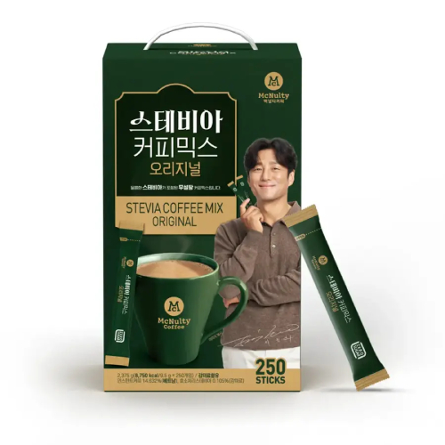 맥널티 스테비아 커피믹스 오리지널 250개입_이미지