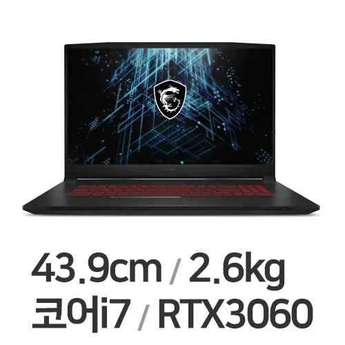 MSI GF시리즈 Sword GF76 A11UE 베이직 (SSD 500GB + SSD 512GB)_이미지