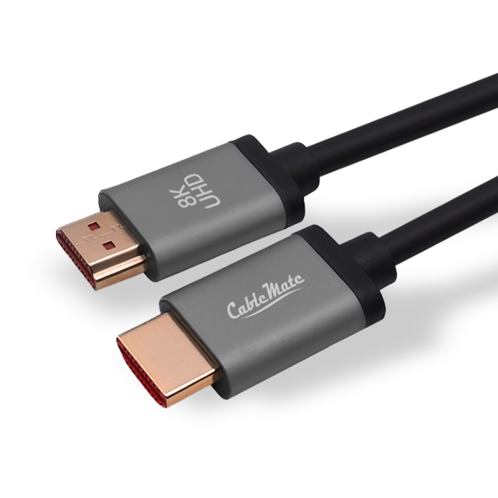 CABLEMATE HDMI v2.1 고급형 알루미늄 케이블 (CM-A8K002, 2m)_이미지