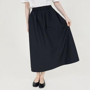 치키타 올밴 A 스커트 라이트코튼 블랙 252401SBK