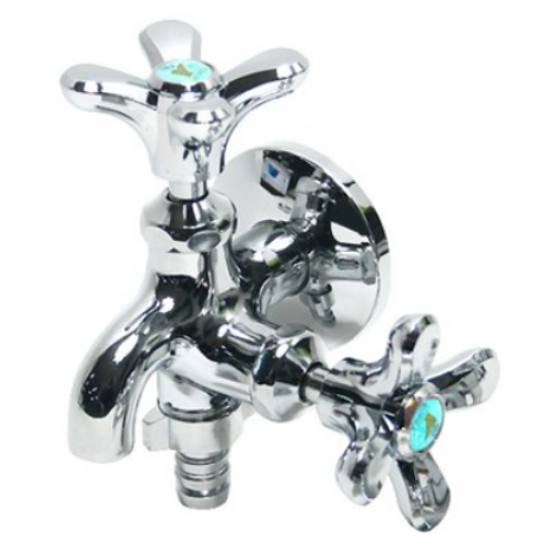 코텍스 세탁기 전용 두갈래 꼭지 (냉수)_이미지