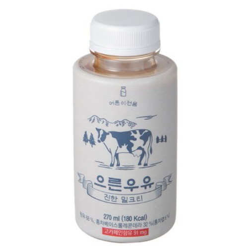 와우유업 어른이전용 으른우유 진한 밀크티 270ml (8개)_이미지