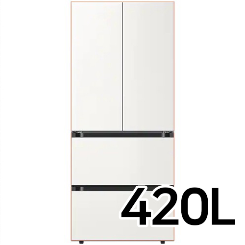삼성전자 비스포크 김치플러스 인피니트 라인 키친핏 코타 RQ42B99T1APG (색상선택형)_이미지