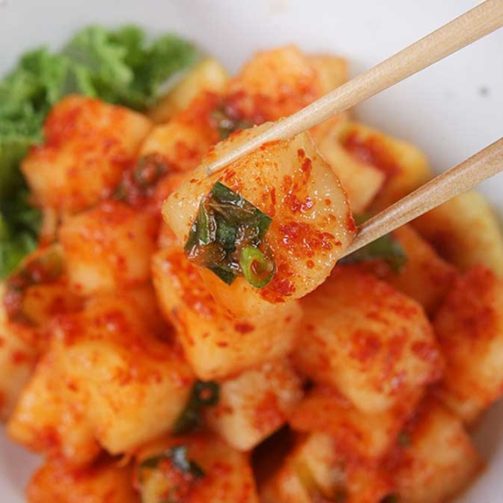 전주찬방 유기농 깍두기 1kg (1개)_이미지
