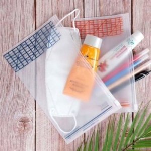 가방정리 휴대용 항균 파우치 반영구 10개-WFGA8OP