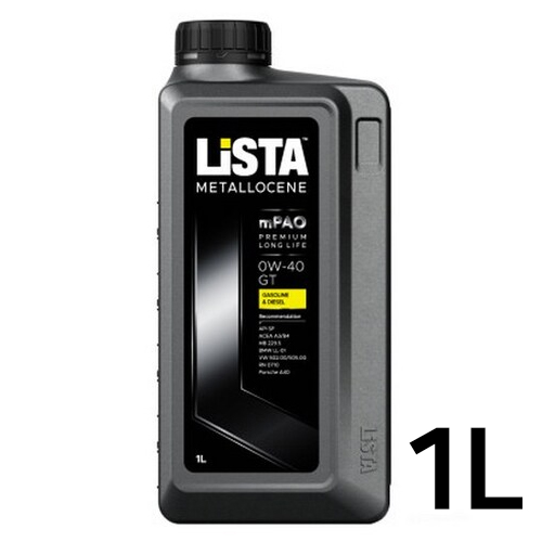 리스타 메탈로센 0W40 GT 1L (1개)_이미지