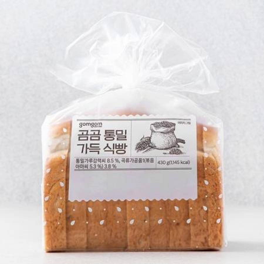 곰곰 통밀 가득 식빵 430g (1개)_이미지