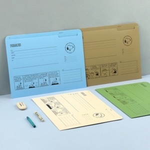 희망노트사 피너츠 스누피 A4 페이퍼 파일 (1개)