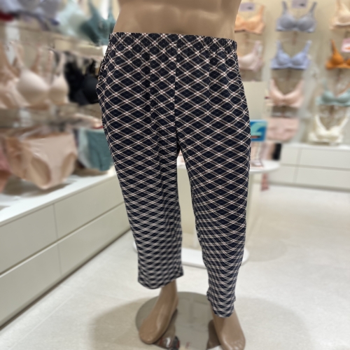 트라이엄프 TEMEF721NY 폴리기모 체크 남성 이지 하의