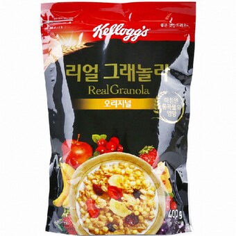켈로그 리얼 <b>그래놀라</b> 400g