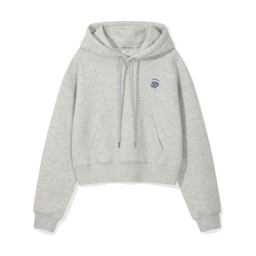 와키윌리 ltgt WACKY WILLY 우먼스 릴리 와펜 크롭 후드 라이트그레이 WA2501HD51LG 470965_이미지