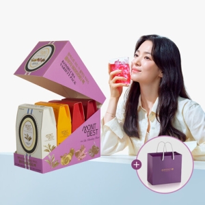 몽베스트 콤부차1 네 가지 맛 버라이어티팩 ABC+타트체리베리+자몽파인+플레인