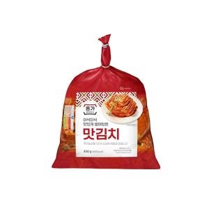썰어담은 맛김치 900g 자취생 캠핑 집밥 감칠맛 밥반찬
