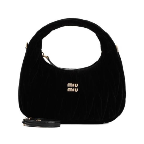 미우미우 숄더백 5BC125VOOY 2EOM BLACK