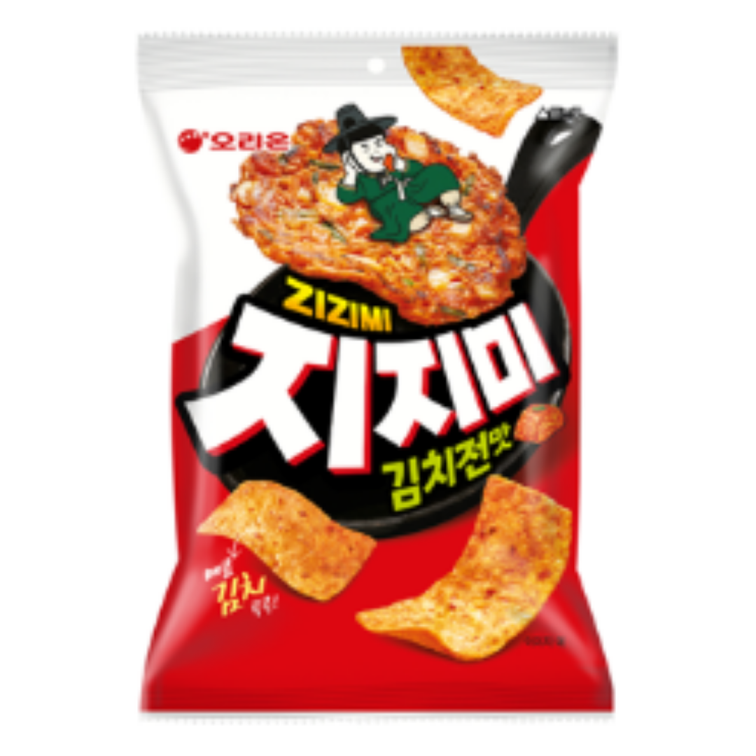 오리온 지지미 김치전맛 58g (10개)_이미지