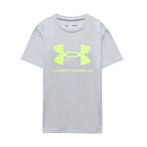 언더아머 언더아머 언더아머 키즈 스포츠스타일 로고 K 반팔 1363282-015