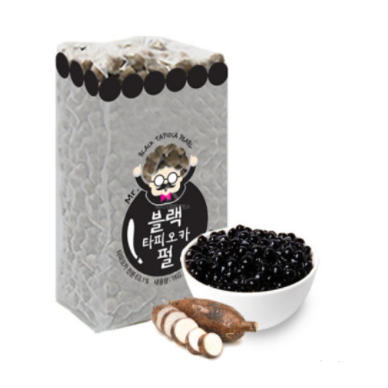 지에프컴퍼니 네이쳐티 블랙 타피오카 펄 1kg (1개)_이미지