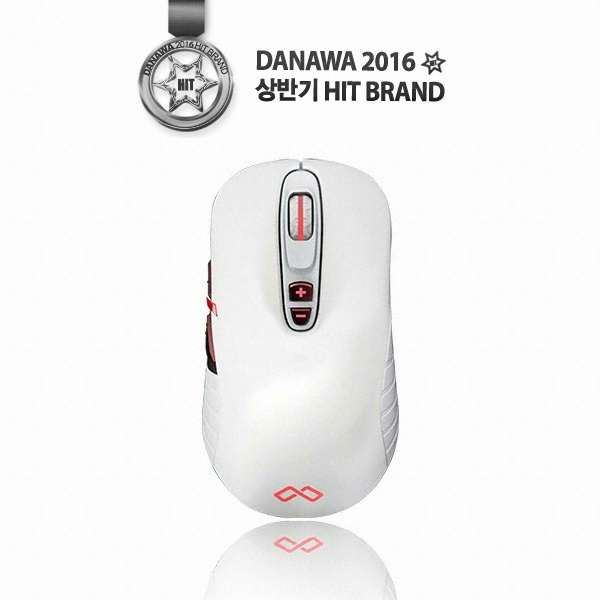 MAXTILL MAXTILL TRON G10 게이밍 마우스 (White special edition)