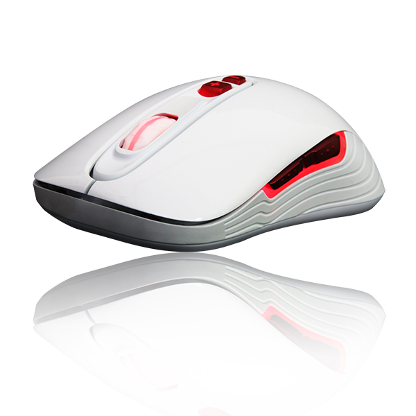 MAXTILL MAXTILL TRON G10 게이밍 마우스 (White special edition)_이미지