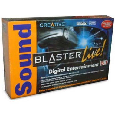 Creative ���� ������ Live DE 5.1 ���� �ڽ�