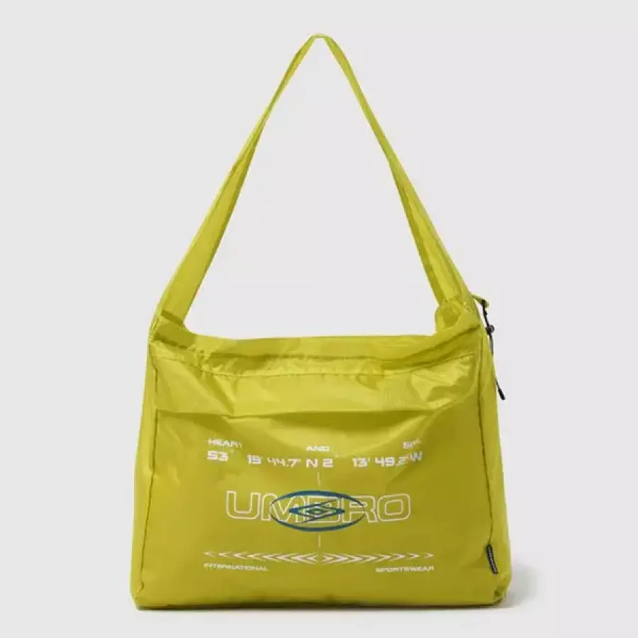엄브로 에센셜 플러스 코듀라 쇼퍼백 UR223SBG64 LIME