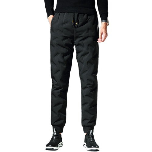 사부 구스 덕 다운 패딩 방한바지