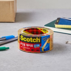 3M 스카치 포장용 테이프 갈색 48mm x 50m